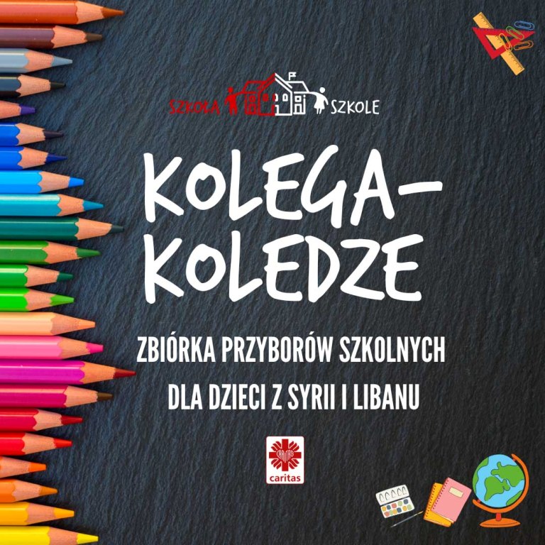 Zbiórka przyborów szkolnych