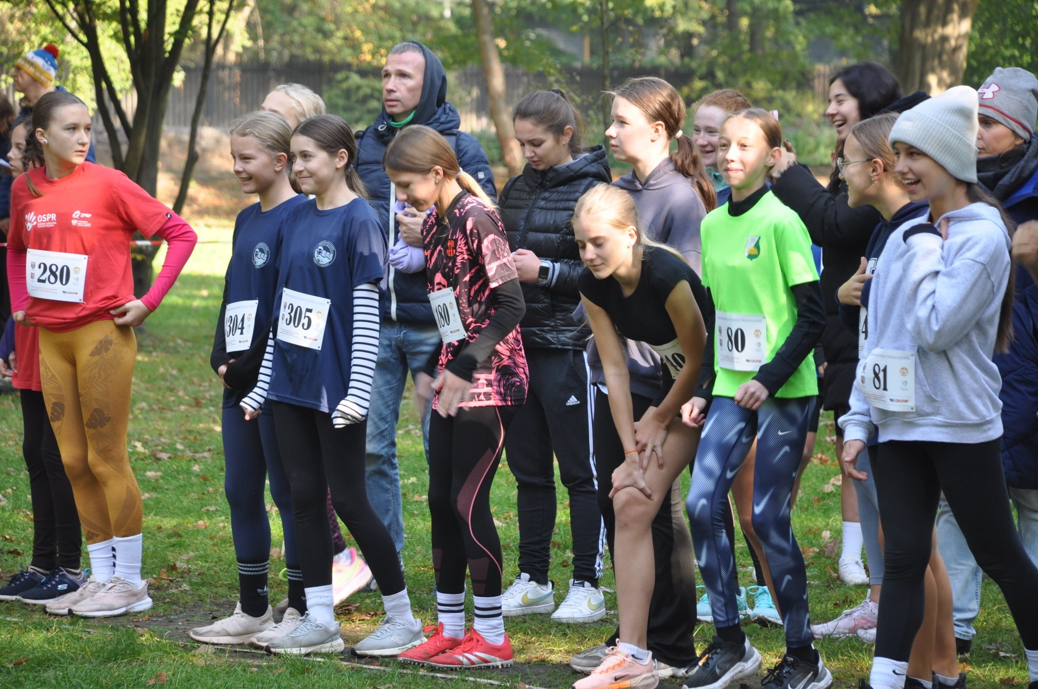 Biegi przełajowe Szczebel: ½ wojewódzkich